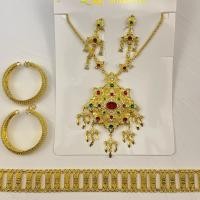 ราคา ชุดไทย ชุดอุปกรณ์เสริมสำหรับเด็ก ผู้ใหญ่ เครื่องประดับวันสงกรานต์ สายคล้องคอปรับได้ ตัวเลือกต่างหู ทองคำไทย สีแดง สีเงิน ตัวเลือกสี (21123424292)