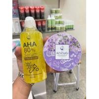 ราคา เซตคู่ AHA80 สครับสปาบ้านทุ่ง สครับสมุนไพรไทย (12335882654)