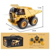 ราคา 1 24 9CH RC Bulldozer รถบรรทุก Crawler ประเภทโลหะผสมพลั่ววิศวกรรม Forklift Excavator ของเล่นเด็กของขวัญเด็ก (21170092310)