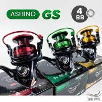 ราคา รอกสปิน Ashino GS โฉมใหม่ 4 ball bearing รอก อาชิโน่ รอกตกปลา รอกสปินนิ่ง (19185212069)