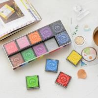 ราคา หมึกปั๊ม 20 สี Stamp Ink Pad Bentoto House Korea หมึก สแตมป์ อิงค์แพด by mimisplan (935170658)
