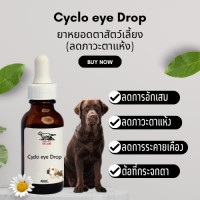 ราคา หยอดตาสัตว์เลี้ยงลดอักเสบ ลดภาวะตาแห้ง หยอดตาลดการระคายเคือง Cyclo eye Drop ขนาด 4 มล (21255081747)
