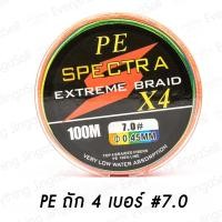 ราคา สายพีอี สาย PE ถัก 4 PEX4 สายสีรุ้งยาว 100 เมตร คุณภาพดี ราคาถูก PE1 PE2 PE3 PE4 (12363705853)
