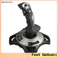 ราคา Broadfashion Pc desktop Pxn 2113 Flight Simulator Gamepad Controller Joystick 12 Programmable Buttons With Suction Cups (21050681152)