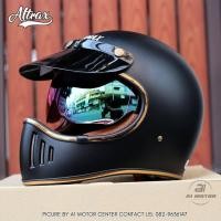 ราคา หมวกกันน็อควินเทจ คลาสสิค เต็มใบ Altrax รุ่น Mad Max แว่นปรอท นวมถอดซักได้ หมวกกันน็อคคลาสสิค มาตรฐาน มอก ไซส์ M L (20650652260)