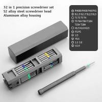 ราคา ชุดไขควงแม่นยำ8 32 43 46 in 1 Torx HEX Phillips นาฬิกาแม่เหล็กข้อต่อไขควงโทรศัพท์แล็ปท็อปชุดเครื่องมือซ่อมขนาดเล็ก (21170715608)