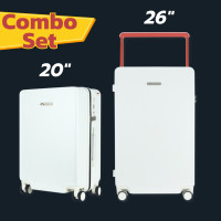 ราคา PEGASUS กระเป๋าเดินทางคันชักกว้าง กระเป๋ามีช่องเสียบ USB กระเป๋ามีช่องวางขวดน้ำ กระเป๋าล้อลากอเนกประสงค์ รุ่น Harness ขนาด20 นิ้ว 26 นิ้ว (20236009174)