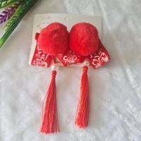 ราคา กิ๊บติดผมเด็ก กิ๊บปอมๆ กิ๊บตรุษจีน ยางรัดผมปอมๆ ยางมัดผมอาหมวย (21288246471)