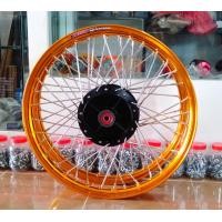 ราคา ชุดล้อ สีทอง เวฟ110i ทุกรุ่น เวฟ125i ปลาวาฬ CZi วงล้อยกขอบ MAXNUM ดุมสีดำ ซี่ลวดชุบ บูชกลางดุม ชุดลูกปืนพร้อมใส่ เกรดอย่างดี (9877394465)