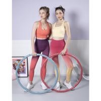 ราคา VAYA rainbowvi sporty set ชุดเซตออกกำลังกาย โยคะ ฟิตเนส สปอร์ตบรามีฟองน้ำ กางเกงเอวสูงสีมัดย้อม (20911811323)