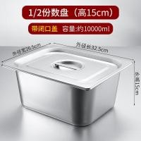 ราคา ภาชนะบรรจุสแตนเลสพร้อมฝาปิดสำหรับร้านชานมกล่องใส่ผลไม้กล่องใส่ไข่มุกกล่องใส่แยมผงน้ำแข็งวัสดุเล็กๆตักผลไม้ (20034534161)
