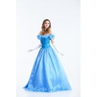 ราคา ชุดเจ้าหญิง ซินเดอเรลล่า เจ้าหญิงซินเดอเรลล่า Dress for Princess Cinderella Suit Disney Costume Party Movie Cosplay Fancy Outfit CP248 AC44 3 (9628094096)