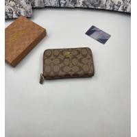 ราคา กระเป๋าสตางค์ผู้หญิงใบกลางโค้ช (20731797748)