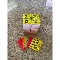 ราคา หัวสี ลอตเตอรี่ คละสีคละลาย กระดาษมันสะท้อนแสง (21231741425)