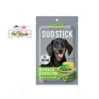 ราคา Jerhigh Duo Stick Spinach with Cheese Stick 50 g เจอร์ไฮ รสผักโขมสอดไส้ชีส (13988291925)