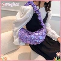 ราคา Pinfect กระเป๋ากระเป๋าสะพายไหล่ผู้หญิงหนัง PU อัดพลีทกระเป๋าสะพายข้างผู้หญิงส่งเอกสารกระเป๋าแบบหนีบแขนลายควิลท์ทันสมัย (19186877888)