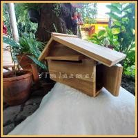 ราคา ตู้รับจดหมาย ตู้จดหมาย ตู้ไปรษณีย์ ตู้รับซองจดหมาย post box งานไม้สัก (20642203827)