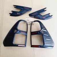 ราคา ครอบไฟหน้า ไฟท้าย Toyota Revo ตีตรา Rocco สีดำด้าน ใส่ปี 2015 2019 (11568439428)