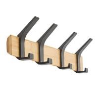 ราคา Wall Coat Rack Coat Hooks Wall Mounted Coat Rack Five Heavy Duty Tri Hooks All Metal Construction For Jacket Coat Hat candid (17794819821)