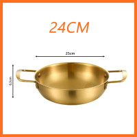 ราคา หม้อเกาหลี หม้อชาบูสแตนเลส หม้อเกาหลีทองเหลือง หม้อเกาหลี หม้อต้มมาม่าเกาหลี (18235497860)