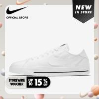 ราคา Nike Mens Court Legacy Canvas Shoes White รองเท้าผู้ชาย Nike Court Legacy Canvas สีขาว (10126307611)