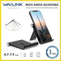 ราคา Wavlink แท่นวางโทรศัพท์อเนกประสงค์ขนาด4 7 7 9นิ้วแท่นวางโทรศัพท์แบบปรับได้และพับได้สำหรับ Apple 14 13 12 Pro Max Mini 11 Xr 8 Plus Se Ipad Mini สวิตช์สมาร์ทโฟนแอนดรอยด์แท็บเล็ต สีดำ (16502485085)