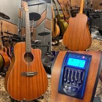 ราคา กีต้าร์โปร่งไฟฟ้า41นิ้ว martinlee l4114 ไม้มะฮอกกานี พร้อมของแถมจัดเต็ม โมส มิวสิค (12711856295)