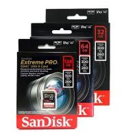 ราคา การ์ด SanDisk Extreme PRO SDHC และการ์ด SDXC UHS II 300MB s R 260MB s W 32GB 64GB 128GB (20696893315)