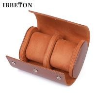 ราคา IBBETON Luxury 3 Slot Watch Roll Travel Case Portable Vintage Leather Watch Display Case Watch Storage Box Watch Organizers Of Men Gift Mens And Womens Watch Storage Box (20432405269)