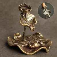 ราคา กระถางธูปทองเหลืองใบบัวกบดอกบัวที่ปล่อยละอองในบ่อถ้วยชาประดับลวดลายสัตว์เลี้ยง (19794927730)