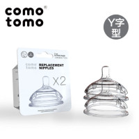 ราคา จุกนม จุกนมคอกว้าง จุกนมซิลิโคน สำหรับขวดนม Comotomo Pacifier 2ชิ้น ของแท้100 (21196874725)