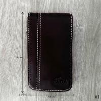 ราคา Tada leather Phone Bag กระเป๋าใส่โทรศัพท์ แนวตั้ง หนังวัวแท้ 100 ใส่ได้หลายรุ่น พร้อมช่องใส่ของ จุเหลือเชื่อ (18498420052)