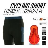 ราคา กางเกงปั่นจักรยานขาสั้น FUNKIER รุ่น S2842 C14 เบอร์ S ผู้ชาย (20650735201)