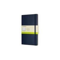 ราคา Moleskine สมุดบันทึก สมุดโน๊ต ปกอ่อน สีน้ำเงิน ขนาดใหญ่ 13x21 ซม Classic Notebook Sap Blue Large soft cover (7154002206)