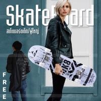 ราคา แฟชั่นสเก็ตบอร์ด สเก็ตบอร์ด 80cm สเก็ตบอร์ด 4 ล้อ แข็งแรง ล้อPU กระพริบ ยืดหยุ่นสูงทนต่อการสึกหรอ5A สเก็ตบอร์ดแฟชั่น ฟรี กระเป๋าสเก็ตบอร์ด (9227587885)