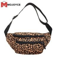 ราคา MOJOYCE กระเป๋าคาดเอวแฟชั่นสำหรับผู้หญิงกระเป๋าคาดเอวลำลองพิมพ์ลายเสือดาวผ้าสักหลาด (16475303615)