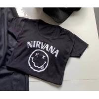 ราคา เสื้อครอป nivana กางเกงขายาวทรงลุง (20936570698)