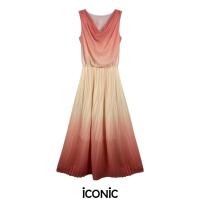 ราคา iCONiC PEATLESS MAXI DRESS 9073 ชุดเดรสยาว ผ้าไหม ชีฟอง พลีท อก34 เอว24 32 ยาว52 เดรสแฟชั่น เดรสออกงาน เดรสยาว เดรสทำงาน เดรสงานแต่ง (20544357641)