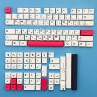 ราคา PBT keycaps XDA profile keycap ส่วนบุคคลภาษาอังกฤษรัสเซีย keycap ระเหิดสำหรับ IKBC Cherry MX 104 87 61คีย์คีย์บอร์ดเชิงกล (21220235212)