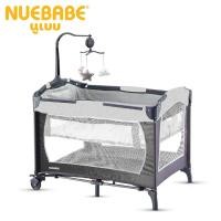 ราคา เปลเพลเพน Playpen เตียงนอนเด็ก พับเก็บได้ พกพาสะดวก คุ้มค่า Nuebabe (20168438933)