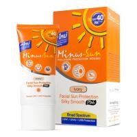 ราคา Minus Sun Pollution Protection Mousse Silky SPF 40 PA Ivory 30g ไมนัส ซัน เฟลเชียล ซัน โพลเทคชั่น ครีมกันแดด สีไอเวอรี่ (1652388030)