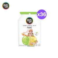 ราคา แพ็ค 36 Sunsu ซันซุ เยลลี่ผสมบุก กลิ่นแอปเปิ้ลและส้ม ของขวัญ ตรุษจีน (20687144428)