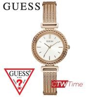 ราคา ผ่อนชำระ สูงสุด 10 เดือน Guess Monroe นาฬิกาข้อมือผู้หญิง สายสแตนเลส รุ่น W1152L3 สีRose Gold (13056672352)