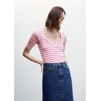 ราคา MANGO T SHIRT TRIP H เสื้อยืด REF 47062522 (20769111773)