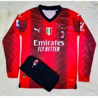 ราคา เสื้อบอล เอซีมิลานแขนยาว 2023 2024 ชุดฟุตบอลทีม AC Milanใหม่ล่าสุด ครบชุด (20720571560)