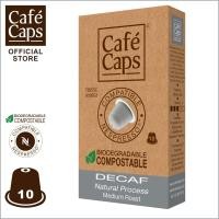 ราคา Cafecaps กาแฟ แคปซูล Nespresso compatible Decaf 1 กล่อง X10 แคปซูล กาแฟโคลัมเบียสกัดคาเฟอีนแบบคั่วกลาง เทสติ้งโน๊ตคาราเมล ท๊อฟฟี่ (1457922452)