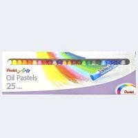 ราคา สีชอล์ค เพนเทล 12สี 16สี 25สี 36สี สีชอล์ก Pentel Oil Pastel กล่อง (14367149031)