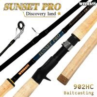 ราคา คันเบ็ดตกปลา WEEBASS ROD คันเบ็ด รุ่น SUNSET PRO 2ท่อน คันตกเหยื่อปลอม คันตีเหยื่อปลอม (6394194152)