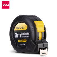 ราคา Deli ตลับเมตร ตลับเมตรพกพา ตลับเมตรหุ้มยาง ตลับเมตรโททอล ความยาว 3 เมตร 5 เมตร มีที่หนีบเข็มขัด พกพาสะดวก (18042833365)