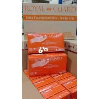 ราคา ถูกสุดๆไม่แท้คืนเงิน ถุงมือยางการแพทย์ รุ่นไม่มีแป้ง ยี่ห้อ Royal Guard ของแท้100 ไซส์ S M L กล่องละ 100 ชิ้น (9111546824)